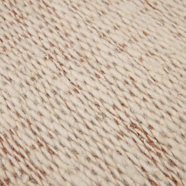 Kremno bela/v barvi terakote ročno tkana volnena preproga 120x170 cm Lima Rust – Asiatic Carpets