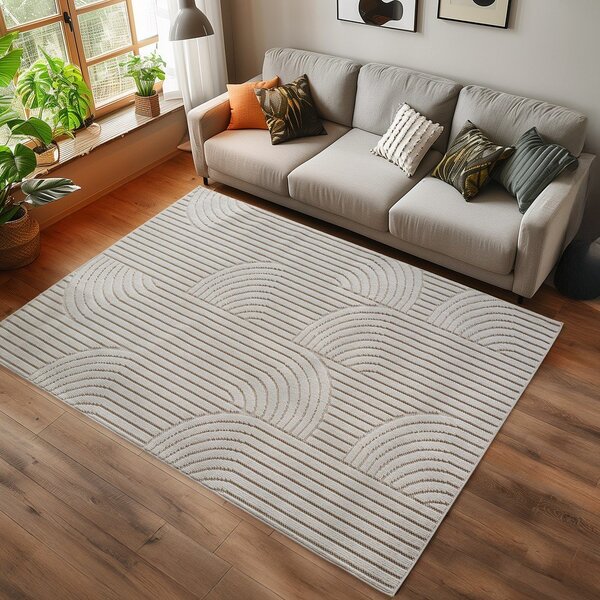 Kremno bela preproga 160x230 cm Helix 2201 – Ayyildiz Carpets