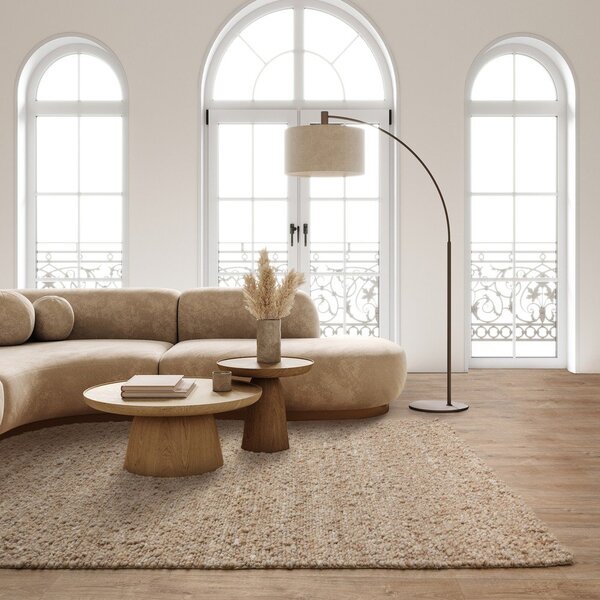 Bež ročno tkana volnena preproga 120x170 cm Adler Honey – Asiatic Carpets