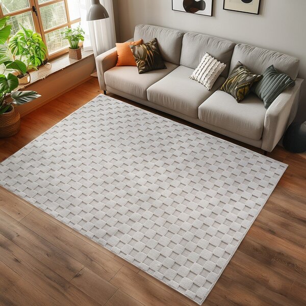 Kremno bela preproga 60x110 cm Helix 2203 – Ayyildiz Carpets