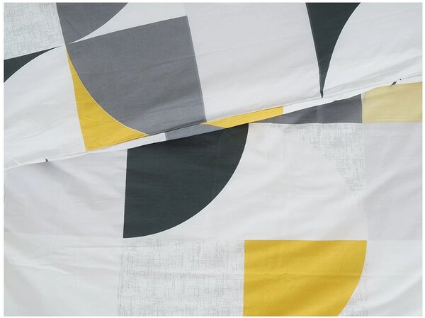 Posteljnina iz Renforcé bombaža GEOMETRIES barvna Dimenzije posteljnine: 70 x 90 cm | 140 x 200 cm