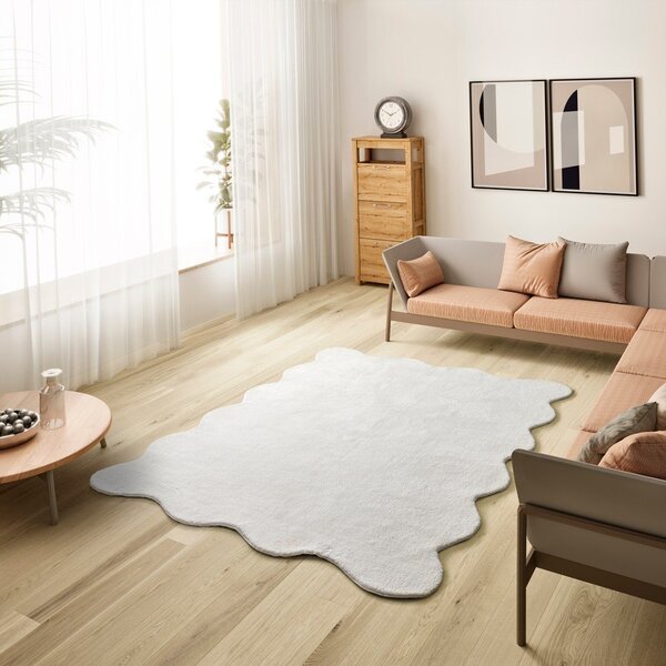 Bela pralna preproga 120x170 cm Mellow – Universal