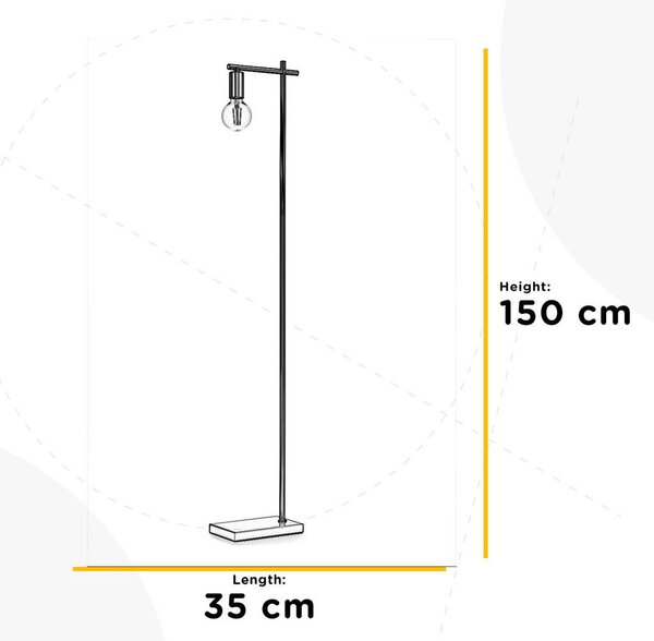 STOJEČA SVETILKA 5098 CROSS 35/15/150 cm
