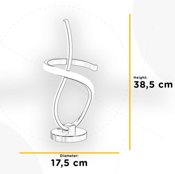 NAMIZNA LED-SVETILKA KIRA 17,5/38,5 cm