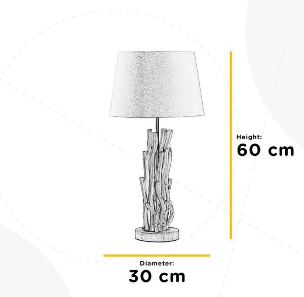NAMIZNA SVETILKA 30/30/60 cm