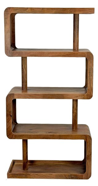 STOJEČ REGAL 80/160/40 cm rjava