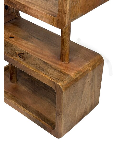STOJEČ REGAL 80/160/40 cm rjava