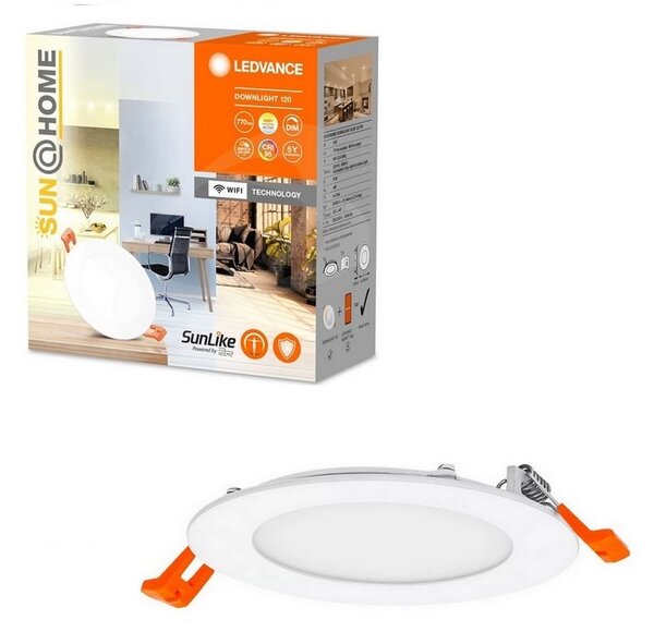 Ledvance - LED Zatemnitvena vgradna svetilka SUN@HOME LED/8W/230V CRI 95 Wi-Fi