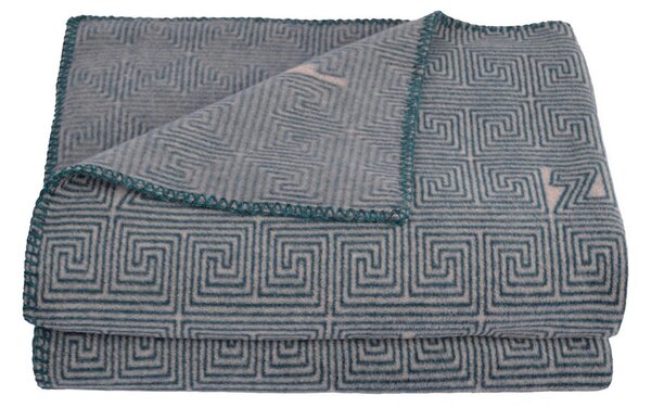 DEKORATIVNA ODEJA 160/200 cm modra, turkizna