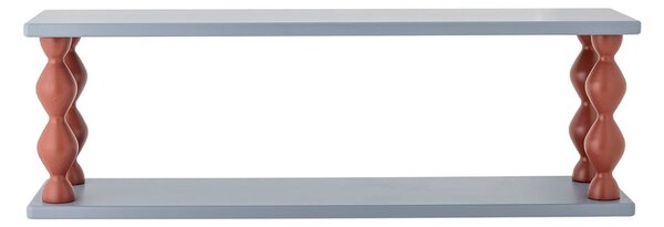 Modra večnivojska otroška polica 80 cm Bibiola – Bloomingville Mini