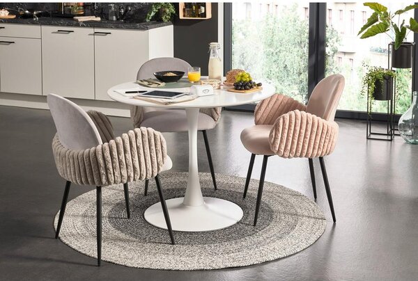 Premium Living Fotelj Butterfly, Roza