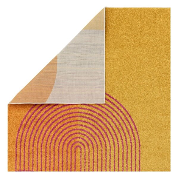 Rumeno-oranžna preproga 120x170 cm Muse Orange Retro – Asiatic Carpets