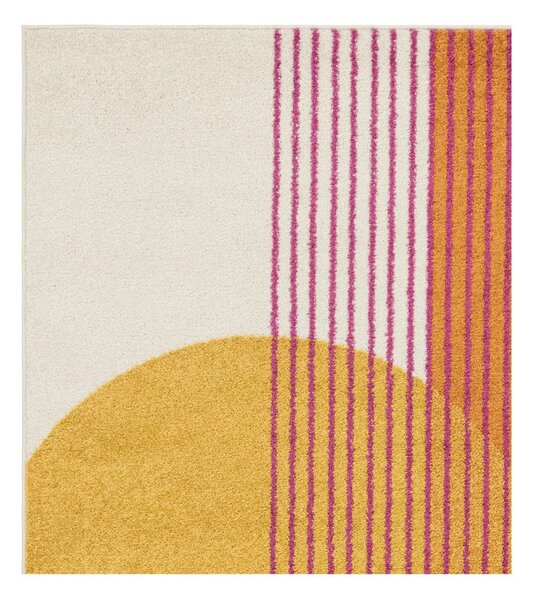 Rumeno-oranžna preproga 120x170 cm Muse Orange Retro – Asiatic Carpets