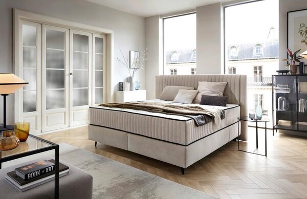 Premium Living Postelja Z Vzmetnico Dream, Bež, 120x200
