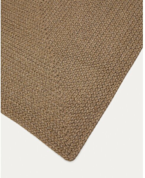 Bež notranja in zunanja preproga iz recikliranih vlaken 160x230 cm Despas – Kave Home