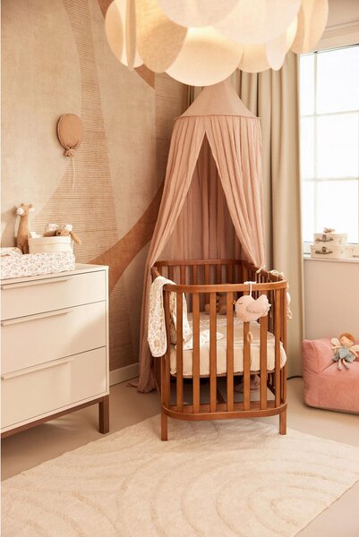 BALDAHIN Basic 280/155 cm obarvano pink