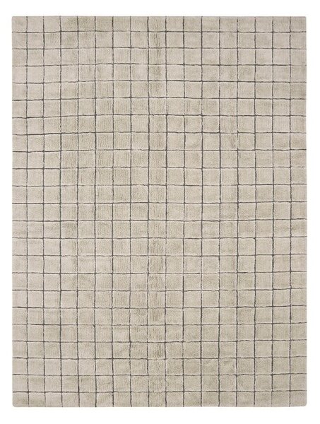 Bež ročno tkana volnena preproga 230x300 cm Mosaic Sandstone – Lorena Canals