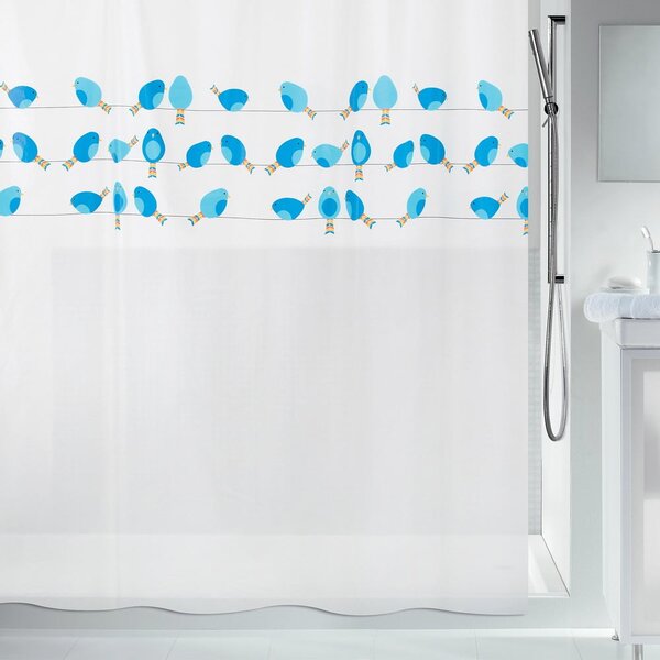 Zavesa za tuš 180x200 cm Birdy – Spirella