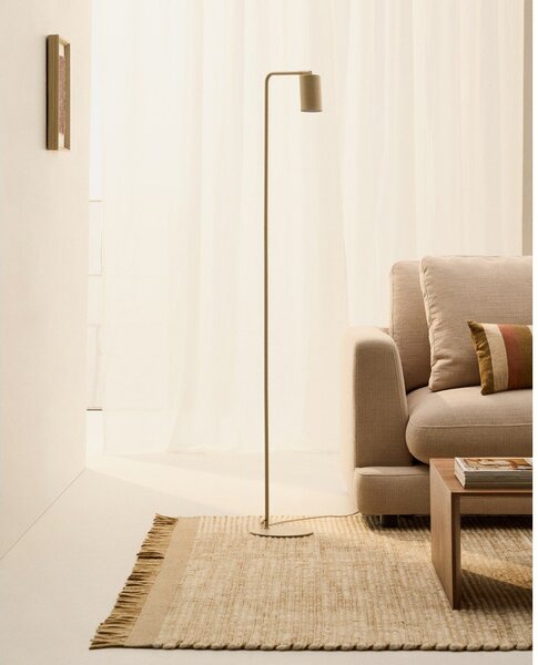 Bež stoječa svetilka (višina 147 cm) Manie – Kave Home