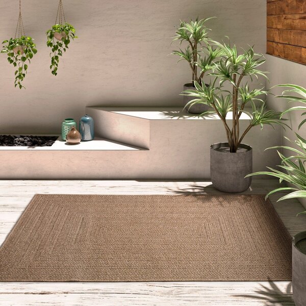 Notranja in zunanja preproga v naravni barvi 120x170 cm Acra – Universal