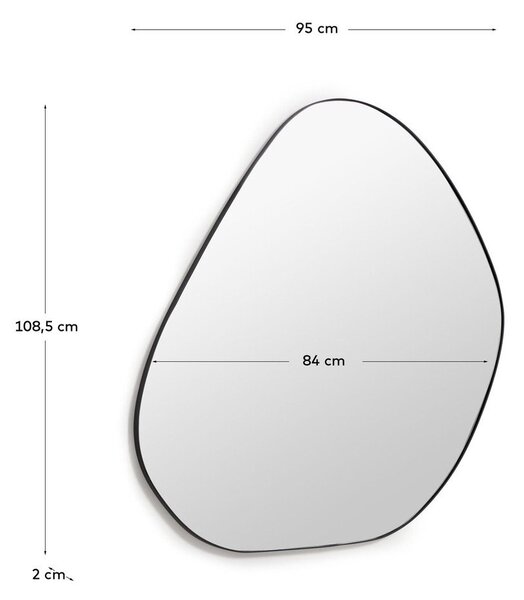 Stensko ogledalo 95x108,5 cm Anera – Kave Home