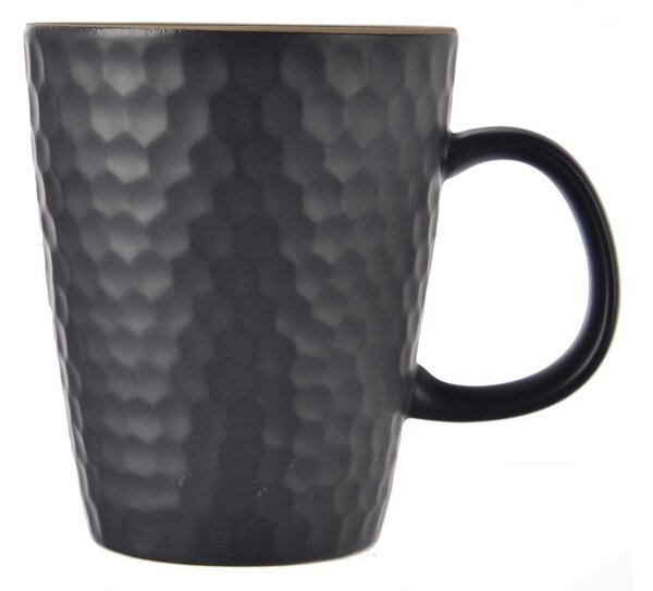 Črna keramična skodelica 420 ml Tea Time – Orion