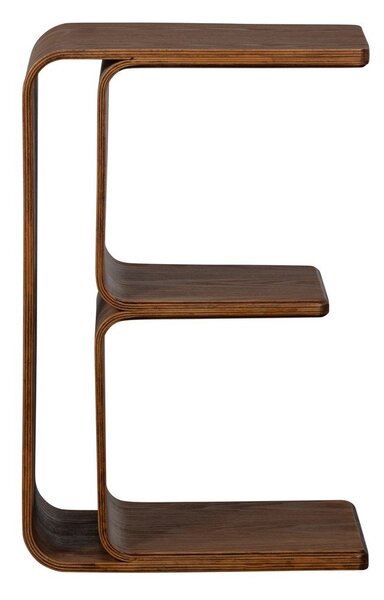 Stranska mizica v orehovem dekorju 32x40 cm Frey – WOOOD