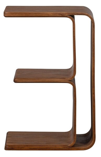 Stranska mizica v orehovem dekorju 32x40 cm Frey – WOOOD
