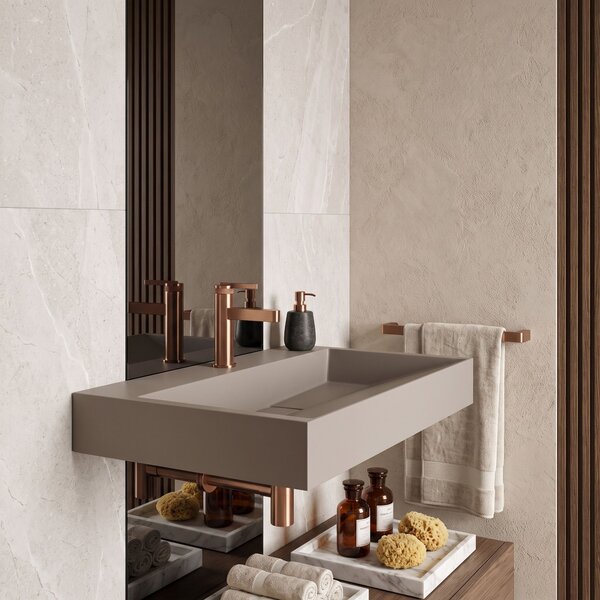 Konglomeratni umivalnik Rea GOYA 70CM Taupe