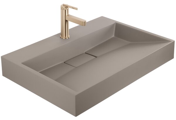 Konglomeratni umivalnik Rea GOYA 70CM Taupe