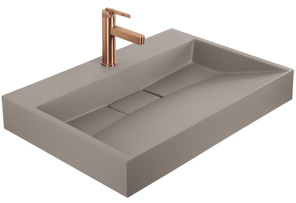 Konglomeratni umivalnik Rea GOYA 70CM Taupe