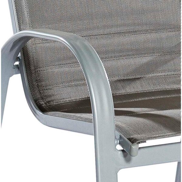 Gardenson Vrtni Stol Amalfi Di Lusso, 2 Kos, Rjava