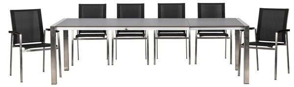 Acamp Vrtna Garnitura Auris, 6-Delni Set, Siva