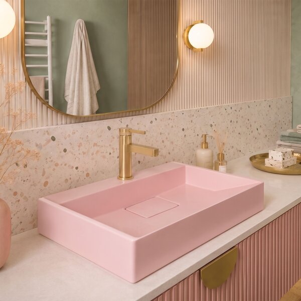 GOYA PINK konglomeratni umivalnik 60CM