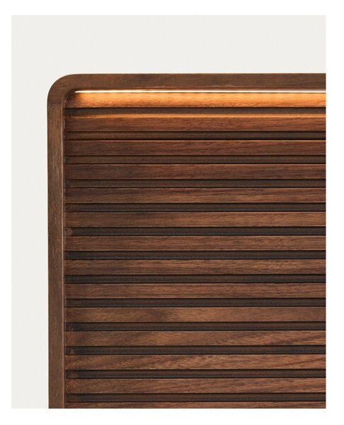 Rjavo vzglavje 192x91 cm Norlen – Kave Home
