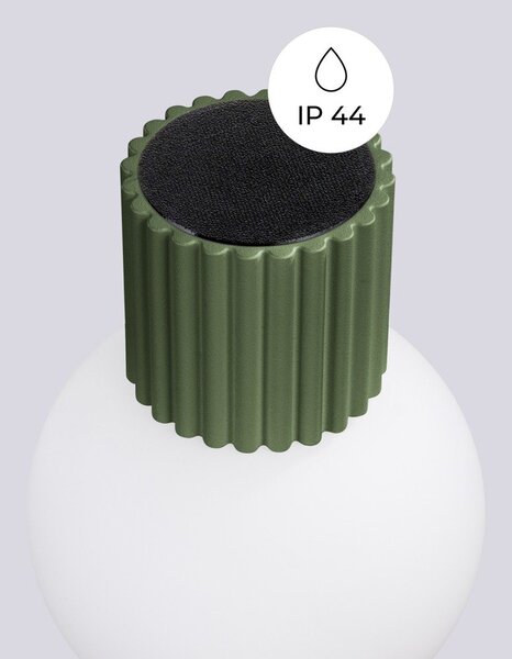 Zelena stenska svetilka ø 12 cm Orbital – Sollux