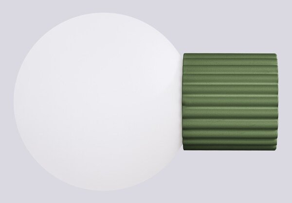 Zelena stenska svetilka ø 12 cm Orbital – Sollux