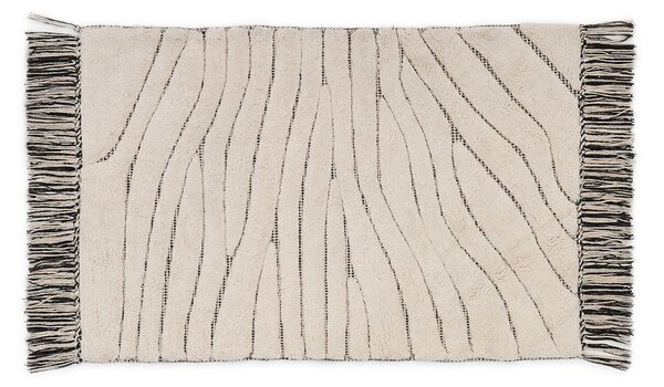 Bež kopalniška preproga 50x70 cm Crilda – Kave Home