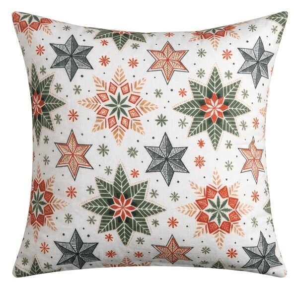 Prevleka za blazino iz mikrovlaken CHRISTMAS STAR 45x45 cm, barvna
