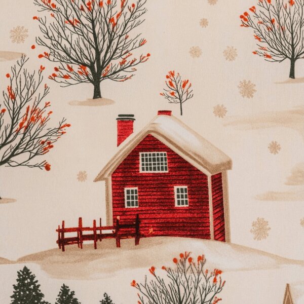 Posteljnina iz mikrovlaken FARM HOUSE kremna Dimenzije posteljnine: 70 x 90 cm | 140 x 200 cm