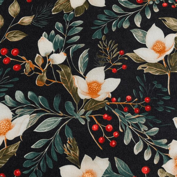 Posteljnina iz mikrovlaken WINTER MAGNOLIA barvna Dimenzije posteljnine: 70 x 90 cm | 140 x 200 cm