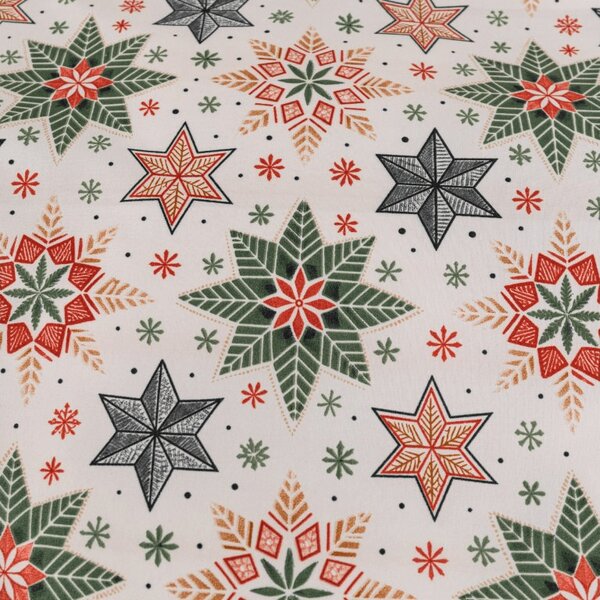 Posteljnina iz mikrovlaken CHRISTMAS STAR barvna Dimenzije posteljnine: 70 x 90 cm | 140 x 200 cm