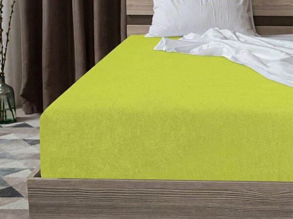 Frotirno rjuho PREMIUM limetno 140x200 cm