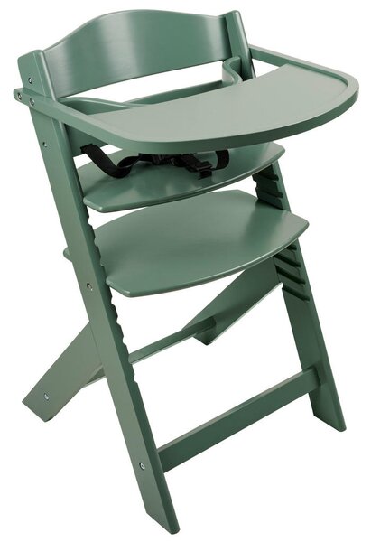 STOLČEK ZA HRANJENJE 45/50,5/78,5 cm temno zelena