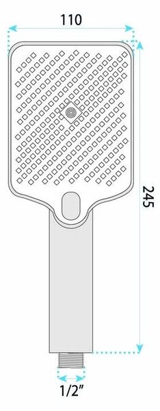 ROČICA ZA PRHANJE REA JS-031 TITIAN