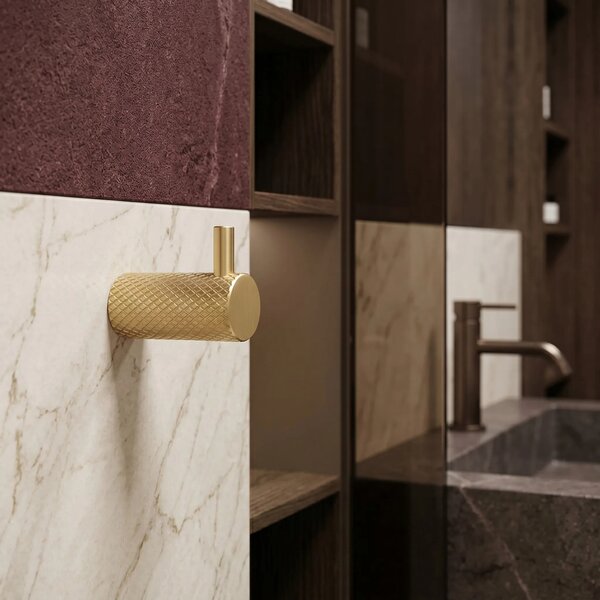 Kopalniški obešalnik A62305BG OTTO Brush Gold