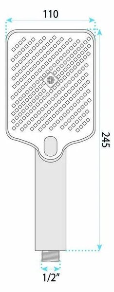 ROČICA ZA PRHANJE REA JS-031 BRUSH COPPER