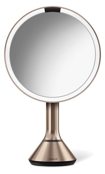 Kozmetično ogledalo z lučjo/povečevalno (5x) ø 20 cm Sensor – simplehuman