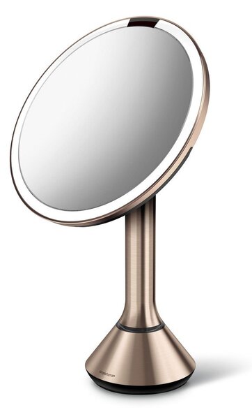 Kozmetično ogledalo z lučjo/povečevalno (5x) ø 20 cm Sensor – simplehuman