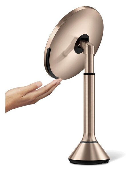Kozmetično ogledalo z lučjo/povečevalno (5x) ø 20 cm Sensor – simplehuman